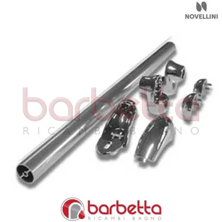 BARRA SOSTEGNO FREE A 120 IN FINITURA BIANCO RICAMBIO NOVELLINI R80FRDA288-D