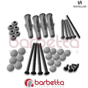 CONFEZIONE VITERIA KUADRA 2A-2P-G-1V-H IN FINITURA BIANCO RICAMBIO NOVELLINI R01KUMO1-A