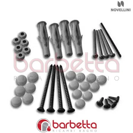 CONFEZIONE VITERIA KUADRA 2A-2P-G-1V-H IN FINITURA BIANCO RICAMBIO NOVELLINI R01KUMO1-A
