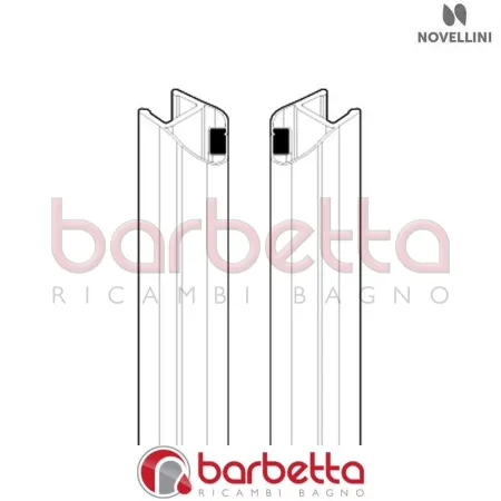 COPPIA MAGNETI DH01 A RICAMBIO NOVELLINI R10DHA01-TR
