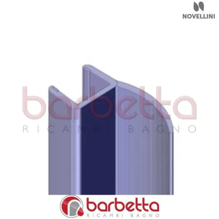 GUARNIZIONE VERTICALE ANTA H 01 S-3P RICAMBIO NOVELLINI R50BHS1-TR
