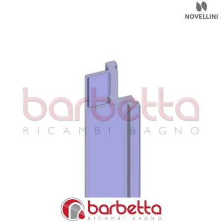 MAGNETE INCONTRO H 01 G IN FINITURA BIANCO RICAMBIO NOVELLINI R10BHG1-A