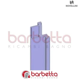 MAGNETE INCONTRO H 01 G IN FINITURA SILVER RICAMBIO NOVELLINI R10BHG1-B