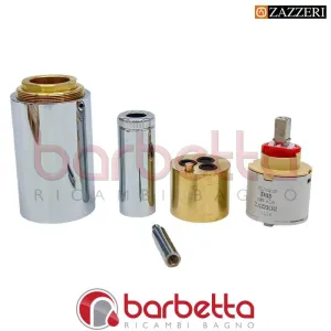 KIT DI PROLUNGA PER MISCELATORE AD INCASSO CON DEVIATORE 100 ZAZZERI 2900PL02A00CRCR