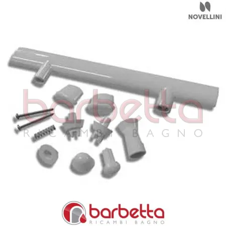 MANIGLIA ELISEE VERTICALE IN FINITURA CROMO RICAMBIO NOVELLINI R40MAEV1-K
