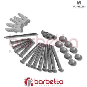 CONFEZIONE MONTAGGIO LUNES P IN FINITURA BIANCO RICAMBIO NOVELLINI R01LUPO1-A