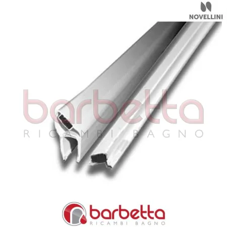 COPPIA MAGNETI VISION 2P-R SLIDER IN FINITURA BIANCO RICAMBIO NOVELLINI R10VF2PR1-A