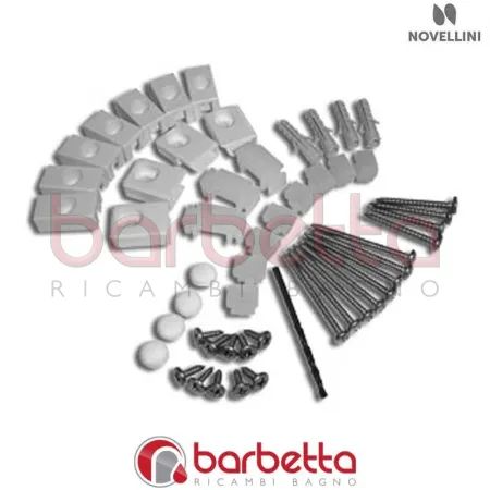 CONFEZIONE MONTAGGIO ROND IN FINITURA BIANCO RICAMBIO NOVELLINI R01ALR1-A