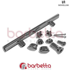 MANIGLIA E CONTROMANIGLIA PER PROFILO CHARME RICAMBIO NOVELLINI R40MACH1-K