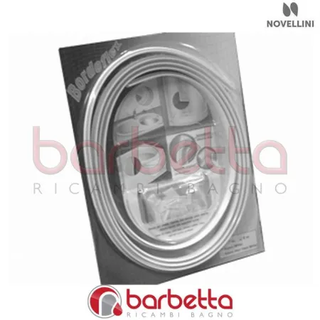 KIT INSTALLAZIONE PROFILI BORDO VASCA RICAMBIO NOVELLINI KITPRVA195-30