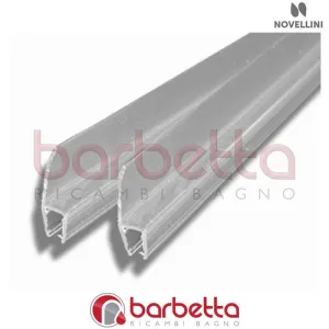 GUARNIZIONI VERTICALE ANTE PRESTIGE 2A RICAMBIO NOVELLINI R50PRE2A-TR