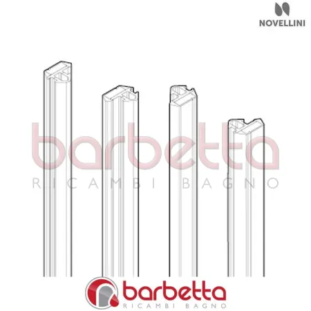 MAGNETI 4 PEZZI J 01 3P IN FINITURA BIANCO RICAMBIO NOVELLINI R10BJ3P1-30