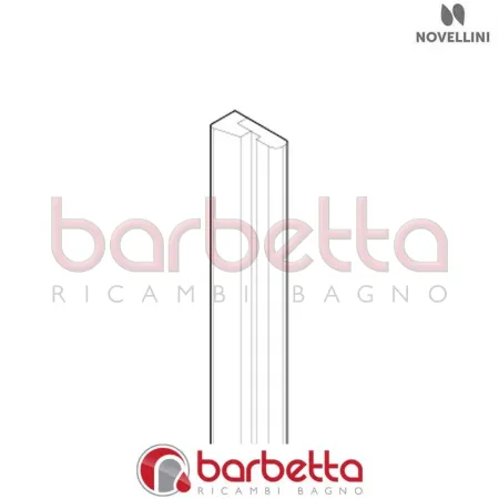 GUARNIZIONE VERTICALE ANTE J 01 3P RICAMBIO NOVELLINI R50ABJ3P1
