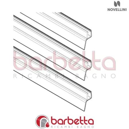 GUARNIZIONE ORIZZONTALE TENUTA 3 PEZZI BJ 01 3P RICAMBIO NOVELLINI R51BJ3P1-TR