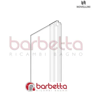 GUARNIZIONE VERTICALE POSTERIORE ANTA J 01 R RICAMBIO NOVELLINI R50BJR01-TR