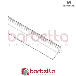 GUARNIZIONE ORIZZONTALE ANTA BJ 02 S RICAMBIO NOVELLINI R51BJS01-TR