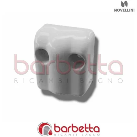 CONFEZIONE BLOCCHETTO CENTRALE OSCILLANTE IN FINITURA BIANCO RICAMBIO NOVELLINI R08BOOS1-26
