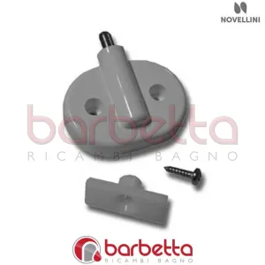 CONFEZIONE CERNIERA STAR LUNES G+F IN LINEA IN FINITURA BIANCO RICAMBIO NOVELLINI R02SLGF1-A