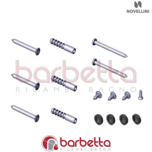 CONFEZIONE VITERIA E 01 PH IN FINITURA BIANCO RICAMBIO NOVELLINI R01BEPH1-A