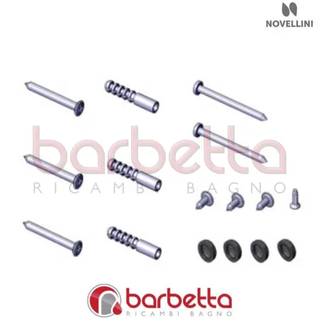 CONFEZIONE VITERIA E 01 PH IN FINITURA BIANCO RICAMBIO NOVELLINI R01BEPH1-A