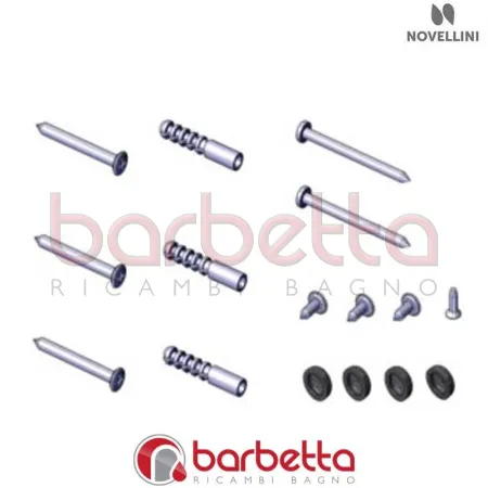 CONFEZIONE VITERIA E 01 PH ON FINITURA CROMO RICAMBIO NOVELLINI R01BEPH1-K