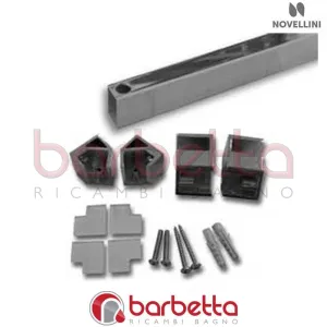 BARRA SOSTEGNO KUADRA G+F/2F IN LINEA 30 CM RICAMBIO NOVELLINI R80KUGF30-K