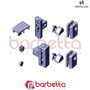 CONFEZIONE PARTICOLARI PLASTICA E 01 FH RICAMBIO NOVELLINI R09BEFH1-K