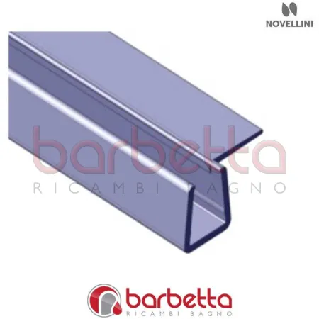 GUARNIZIONE ORIZZONTALE ANTA E 01 2M RICAMBIO NOVELLINI R51BE2M1-TR