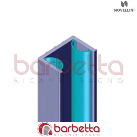 GUARNIZIONE VERTICALE SCHIENALE SX E 01 2MV RICAMBIO NOVELLINI R50BBE2MVS1-TR
