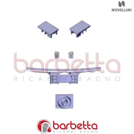 CONFEZIONE PARTICOLARI PLASTICA E 01 R RICAMBIO NOVELLINI R09BER01-K