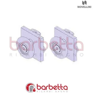 BLOCCHETTI PORTA CUSCINETTI E 01 R VERSIONE 02 RICAMBIO NOVELLINI R08BER02-K