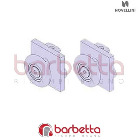 BLOCCHETTI PORTA CUSCINETTI E 01 R VERSIONE 02 RICAMBIO NOVELLINI R08BER02-K