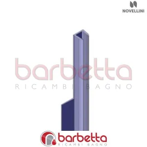 GUARNIZIONE VERTICALE ANTA MOBILE SX E 01 R RICAMBIO NOVELLINI R50ABERS1-TR