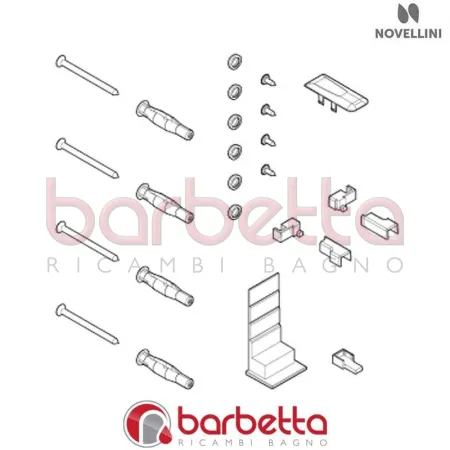 CONFEZIONE MONTAGGIO BI 02 G-GF RICAMBIO NOVELLINI R01BI2GF1-K