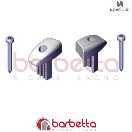 TERMINALI PROFILO PORTAMAGNETE KING N 2A RICAMBIO NOVELLINI R06KIN2A1-K