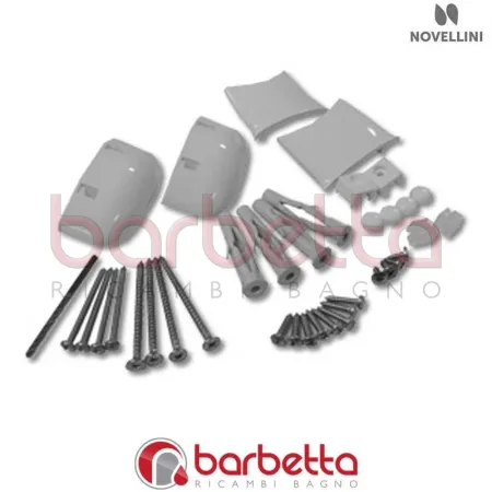 CONFEZIONE MONTAGGIO KING 2A 2AV IN FINITURA BIANCO RICAMBIO NOVELLINI R01KI2A1-A