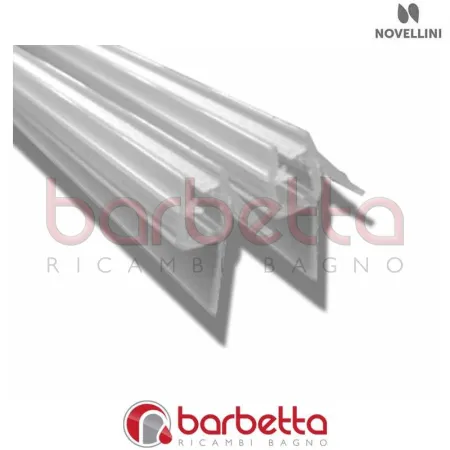 CONFEZIONE COPPIA GUARNIZIONI ORIZZONTALE ANTA DX KING G RICAMBIO NOVELLINI R51KIGD1-TR