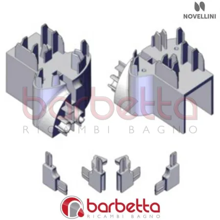 CONFEZIONE ANGOLARI INFERIORE KING N G RICAMBIO NOVELLINI R04KING1-K