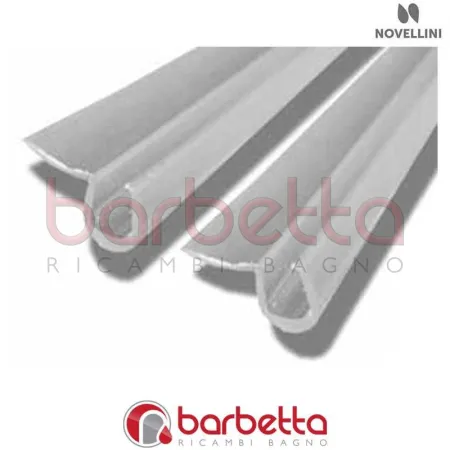 CONFEZIONE GUARNIZIONE ORIZZONTALE CURVA ANTA KING RICAMBIO NOVELLINI R51KIR1-TR