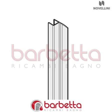 GUARNIZIONE VERTICALE PENNA FISSO KUADRA 3V RICAMBIO NOVELLINI R50KU3V1-B