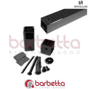 BARRA SOSTEGNO FISSI GIADA N 150 CM IN FINITURA BIANCO RICAMBIO NOVELLINI R80GIANF15-A