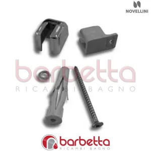 CONFEZIONE PARTICOLARI FISSAGGIO A PAVIMENTO KUADRA H RICAMBIO NOVELLINI R06KUH01-K