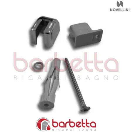 CONFEZIONE PARTICOLARI FISSAGGIO A PAVIMENTO KUADRA H RICAMBIO NOVELLINI R06KUH01-K
