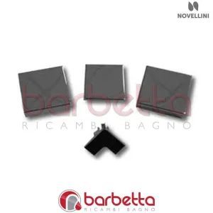 CONFEZIONE COPERTURE PROFILI KUADRA FL-H RICAMBIO NOVELLINI R04KUMO1-K
