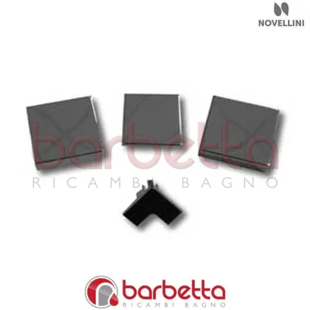 CONFEZIONE COPERTURE PROFILI KUADRA FL-H RICAMBIO NOVELLINI R04KUMO1-K