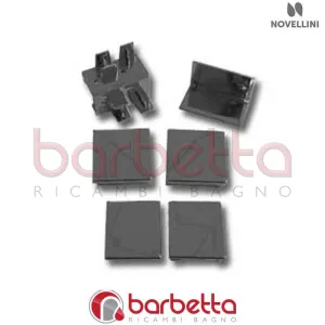CONFEZIONE COPERTURE PROFILI KUADRA A RICAMBIO NOVELLINI R04KUA01-K