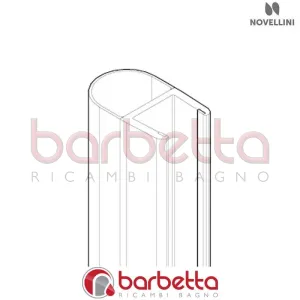 GUARNIZIONE VERTICALE GIADA HA37 RICAMBIO NOVELLINI R50GIHA37-TR