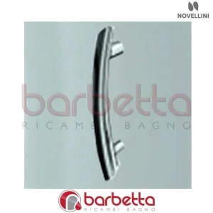 MANIGLIA SINISTRA PER BOX DOCCIA GIADA JOL IN FINITURA BIANCO RICAMBIO NOVELLINI R40MAGJS1-30