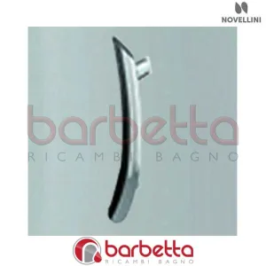 MANIGLIA DESTRA PER BOX DOCCIA GIADA JOL IN FINITURA SILVER RICAMBIO NOVELLINI R40MAGJD1-40