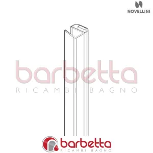 MAGNETE BN 01 FG IN FINITURA TRASPARENTE RICAMBIO NOVELLINI R10BNFG1-TR